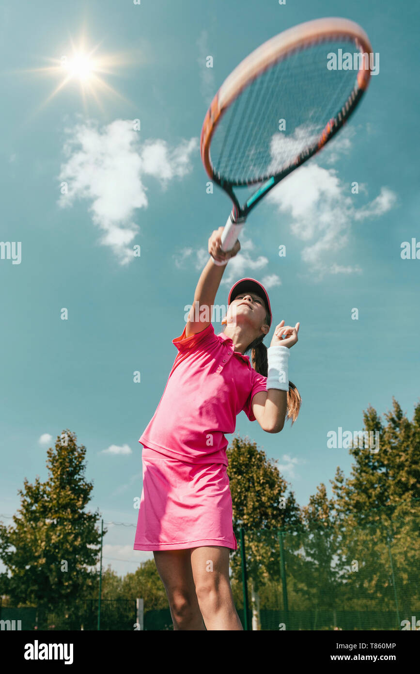 Corsi di tennis Foto Stock