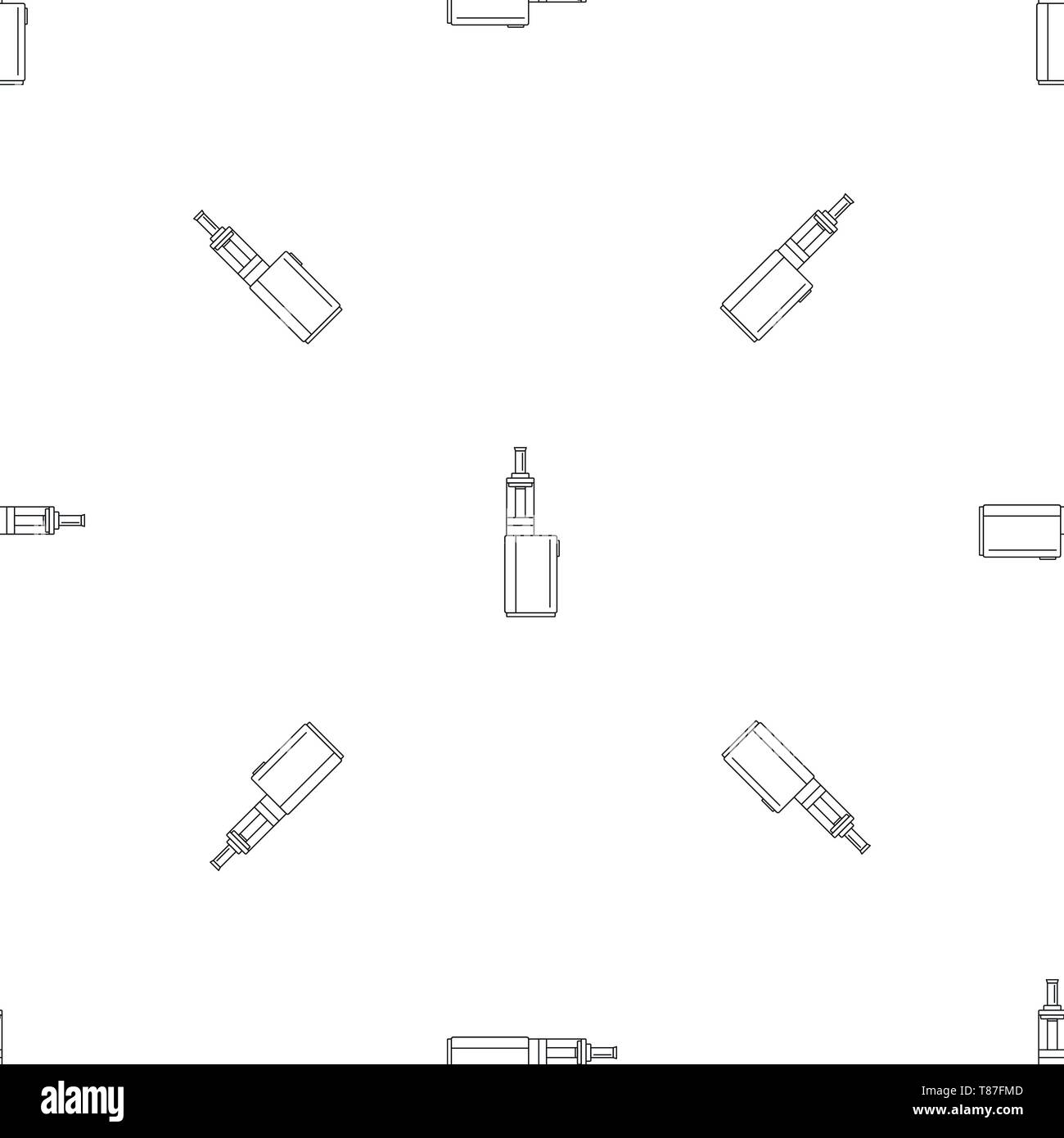 Mod box modello vettore senza soluzione di continuità geometrica ripetizione per qualsiasi web design Illustrazione Vettoriale