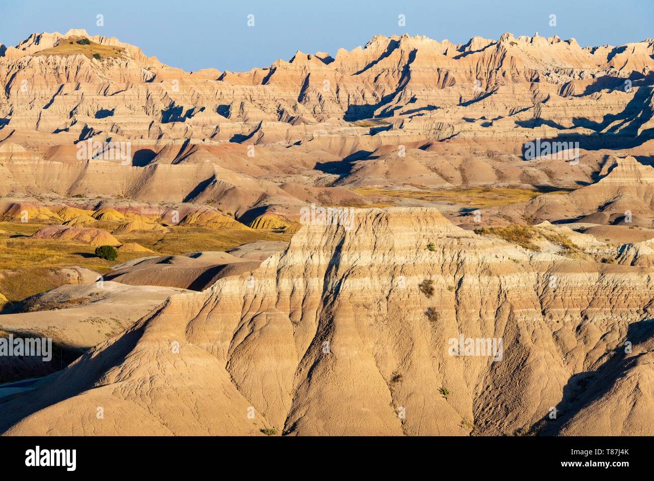 Stati Uniti, South Dakota, Parco nazionale Badlands Foto Stock