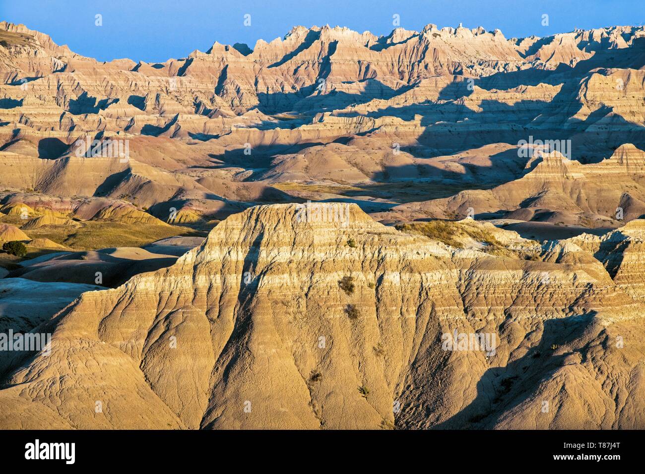 Stati Uniti, South Dakota, Parco nazionale Badlands Foto Stock