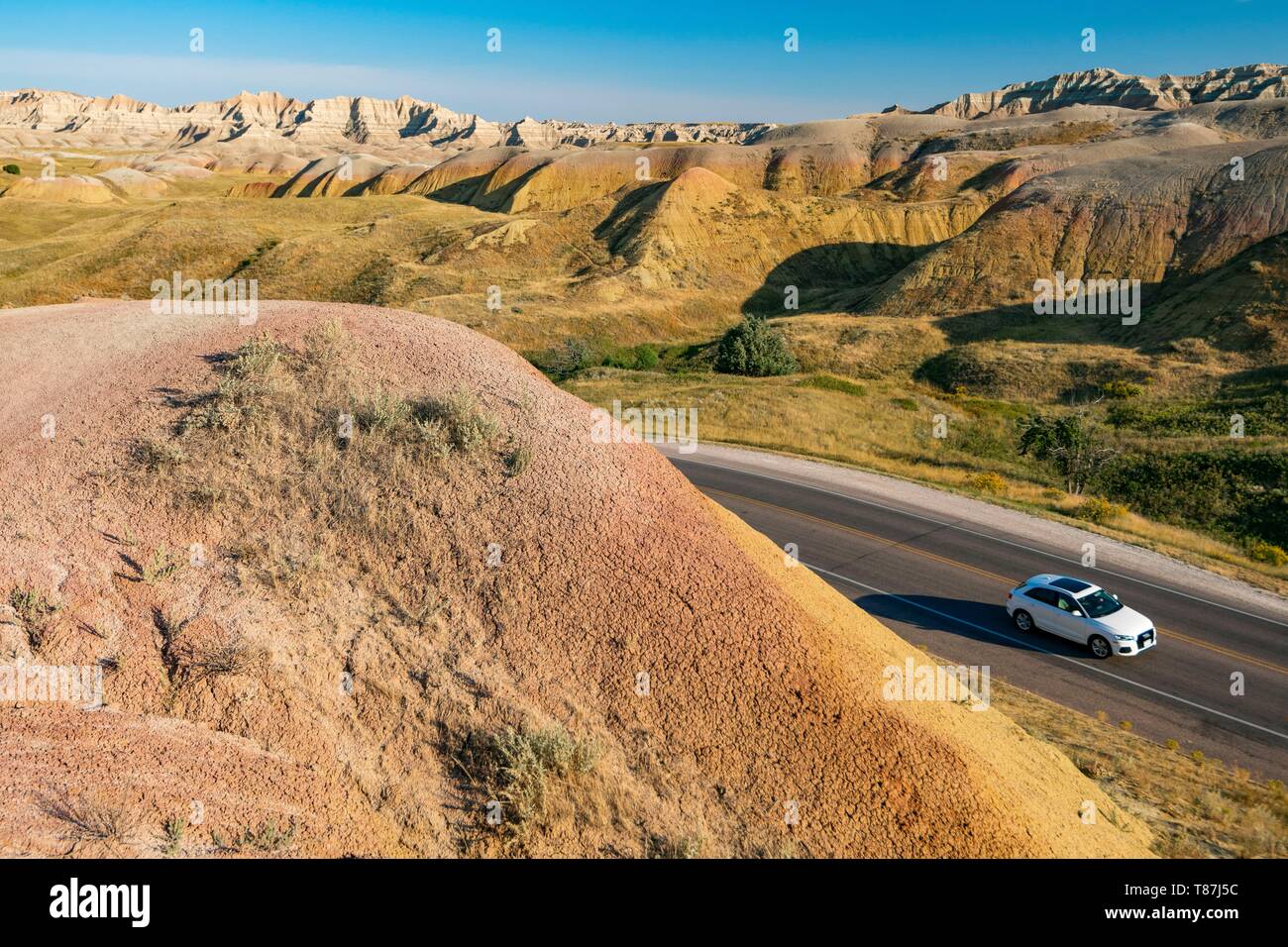 Stati Uniti, South Dakota, Parco nazionale Badlands Foto Stock