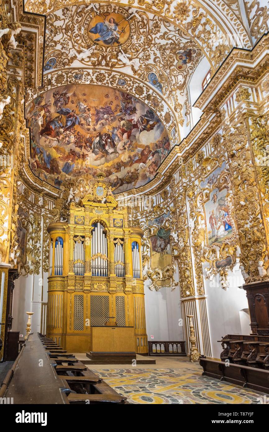 L'Italia, sicilia, Agrigento, centro storico, San Gerlando cattedrale o Duomo Foto Stock