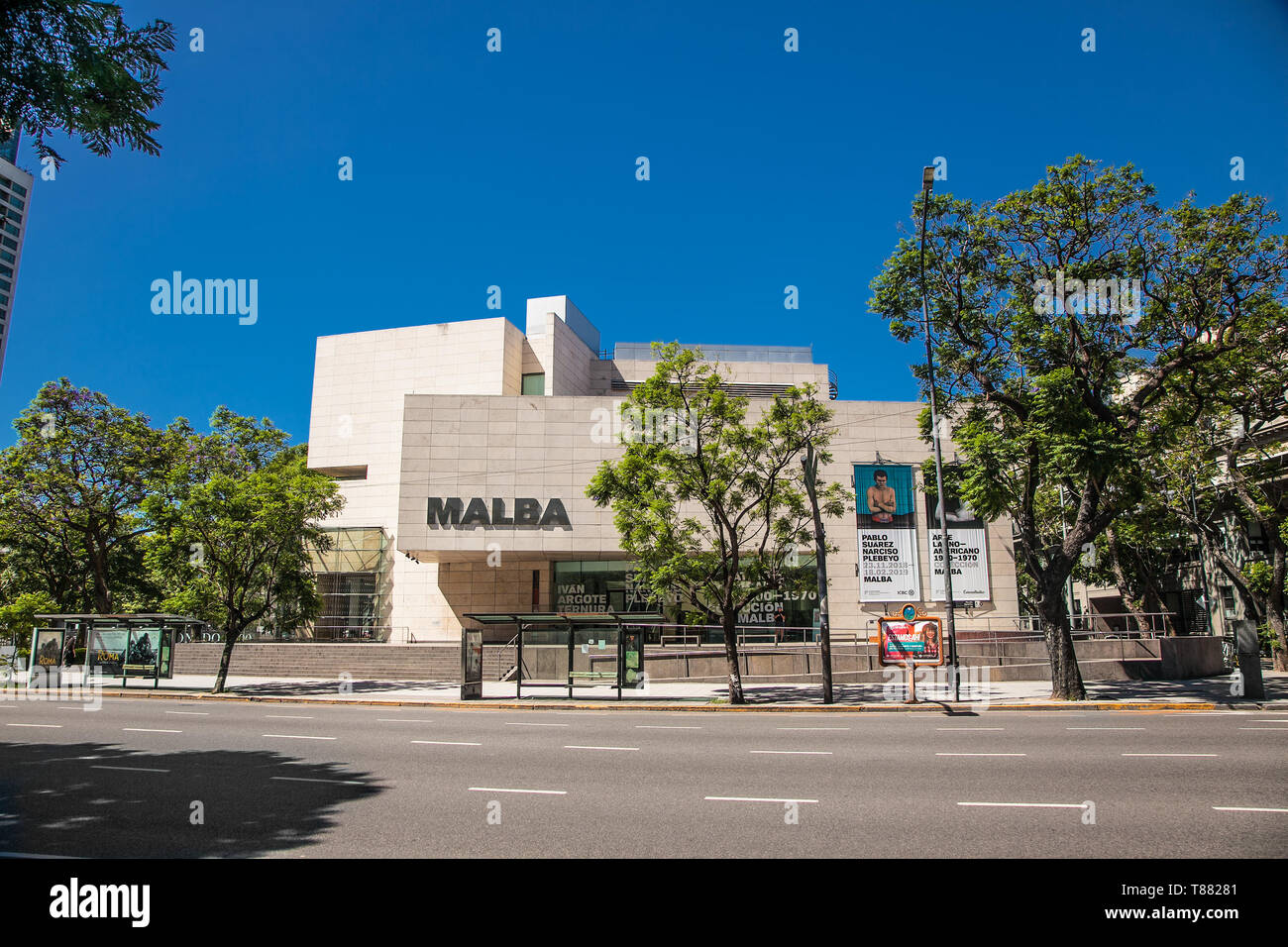 Buenos Aires Argentina - Dic 25, 2018: MALBA (Museo de Arte latino-americano de Buenos Aires) museo nella città di Buenos Aires. Argentina. Foto Stock