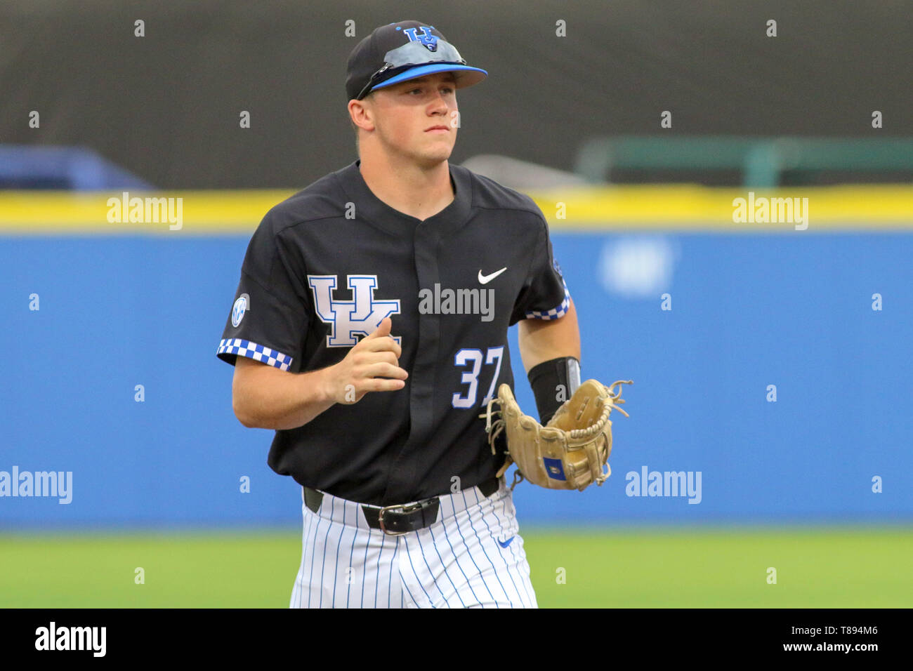 Lexington, KY, Stati Uniti d'America. Il 7 maggio, 2019. Kentucky della collina di camma durante un gioco tra il Kentucky Wildcats e l'Indiana Hoosiers in Kentucky Pride Park in Lexington, KY. Kevin Schultz/CSM/Alamy Live News Foto Stock