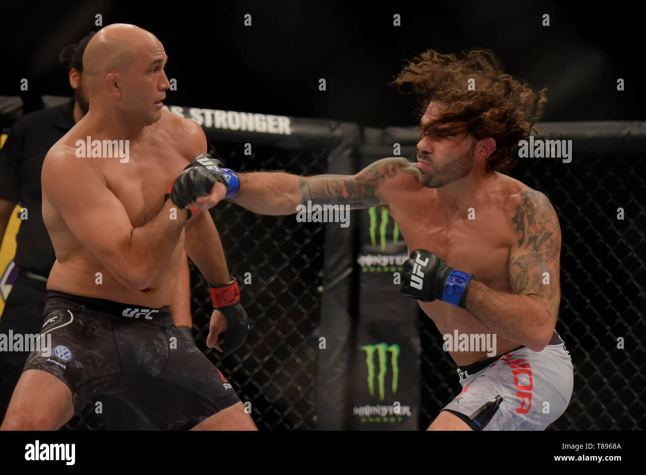 RIO DE JANEIRO, RJ - 11.05.2019: 237 UFC MANAJUNAS VS ANDRADE - argilla Guida "Carpentiere" vs. Bj Penn "L" Pgydigy dur237 237 - Manajunas vs. Andrade. Arena jeunesse.ena. Rio de Janeiro - RJ. (P: Reinaldo Rdo Reginato/Fotoarena) Foto Stock