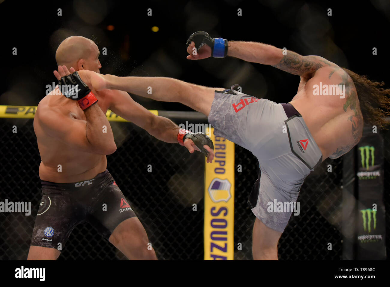 RIO DE JANEIRO, RJ - 11.05.2019: 237 UFC MANAJUNAS VS ANDRADE - argilla Guida "Carpentiere" vs. Bj Penn "L" Pgydigy dur237 237 - Manajunas vs. Andrade. Arena jeunesse.ena. Rio de Janeiro - RJ. (P: Reinaldo Rdo Reginato/Fotoarena) Foto Stock