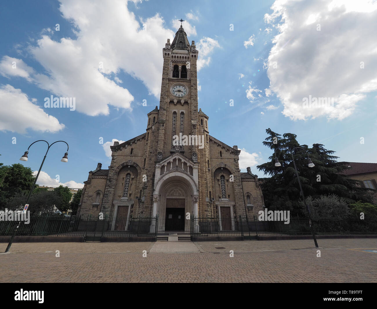 Santa Rita da Cascia (Santa Rita da Cascia) Chiesa di Torino, Italia Foto Stock