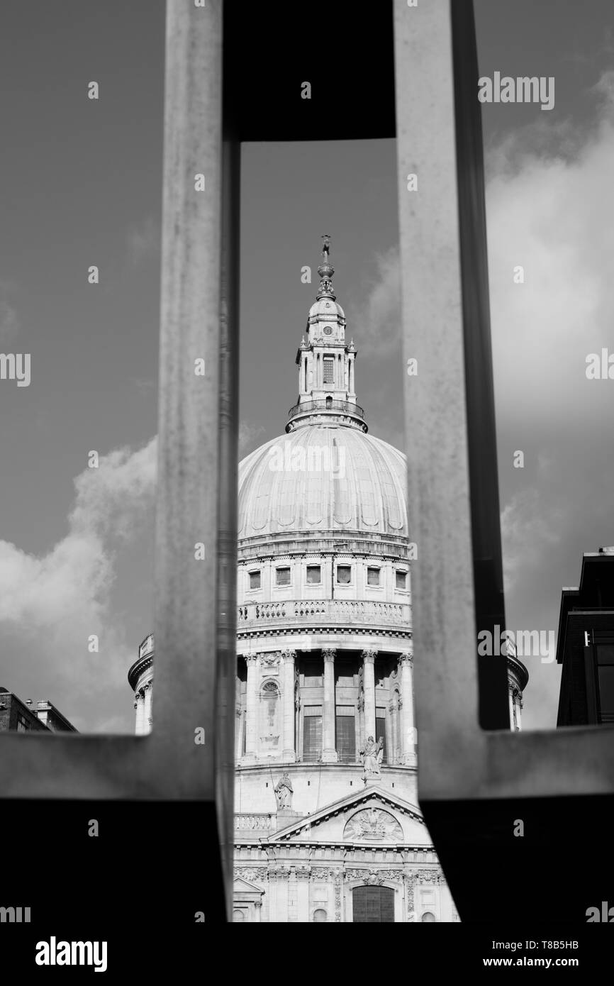 Cattedrale di San Paolo a Londra, Inghilterra, Gran Bretagna, Europa Foto Stock