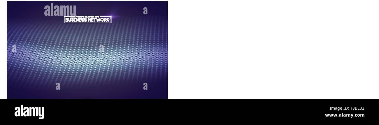 Intelligenza artificiale la tecnologia di automazione dello sfondo. In realtà aumentata disegno vettoriale. Eps vettoriali 10 Illustrazione Vettoriale