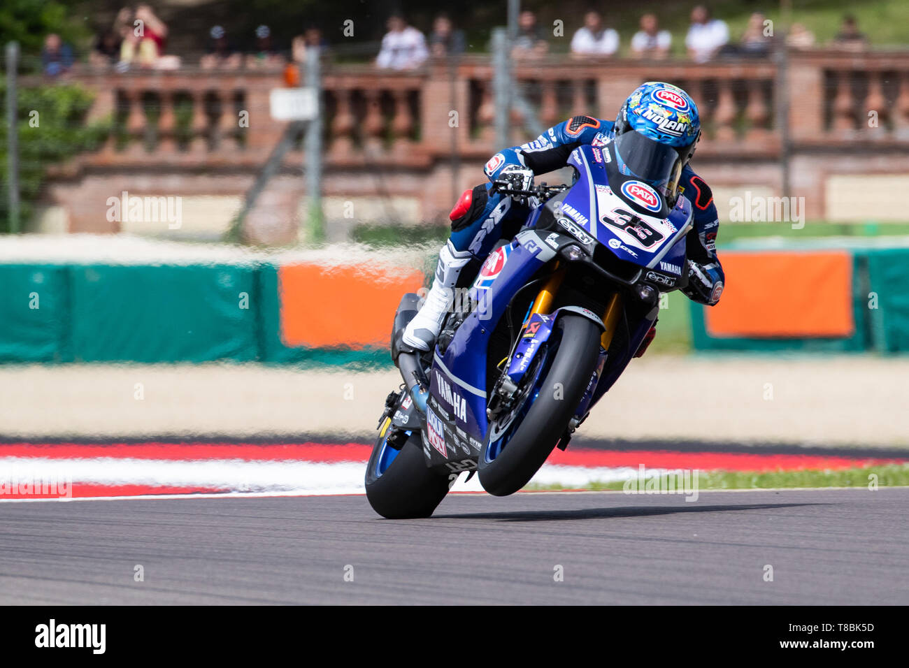 WorldSBK Superbike nel weekend sul circuito italiano di Imola Dino e Enzo Ferrari Foto Stock