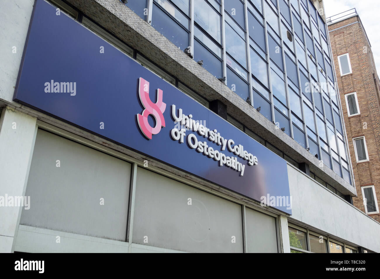 University College di osteopatia, Borough High Street, London, SE1, Regno Unito Foto Stock