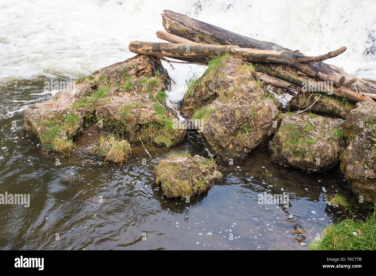 Willow River State Park, Wisconsin Foto Stock