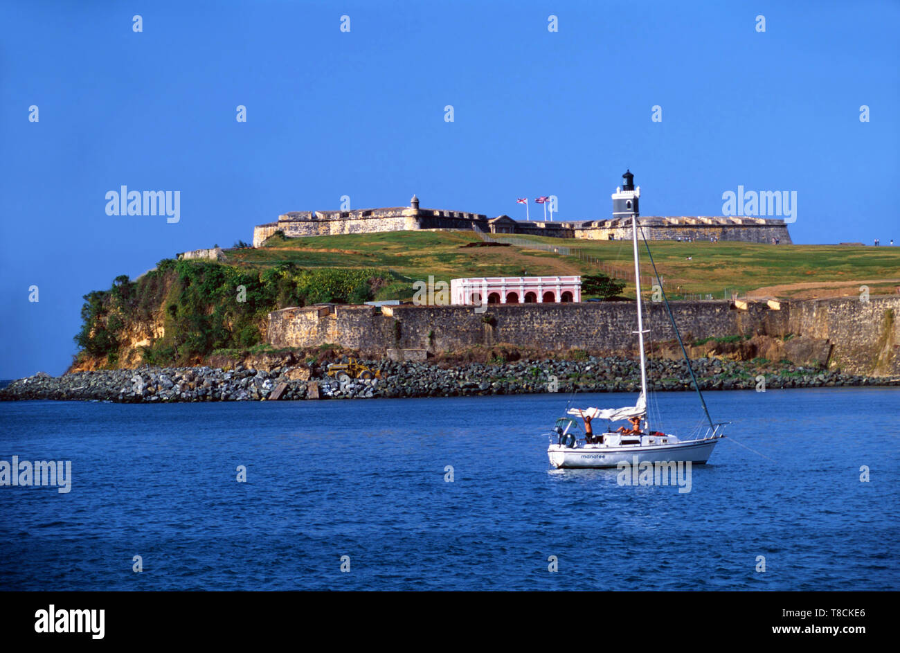 El Morro National Historic Site,San Juan, Puerto Rico Foto Stock