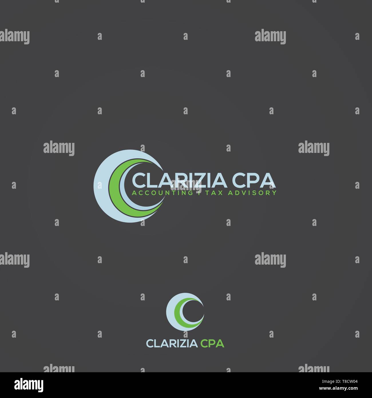 Lettere, C, lettera c logo - logo vettoriale - ridimensionabile per operazioni di editing semplici - AI, i file EPS Illustrazione Vettoriale