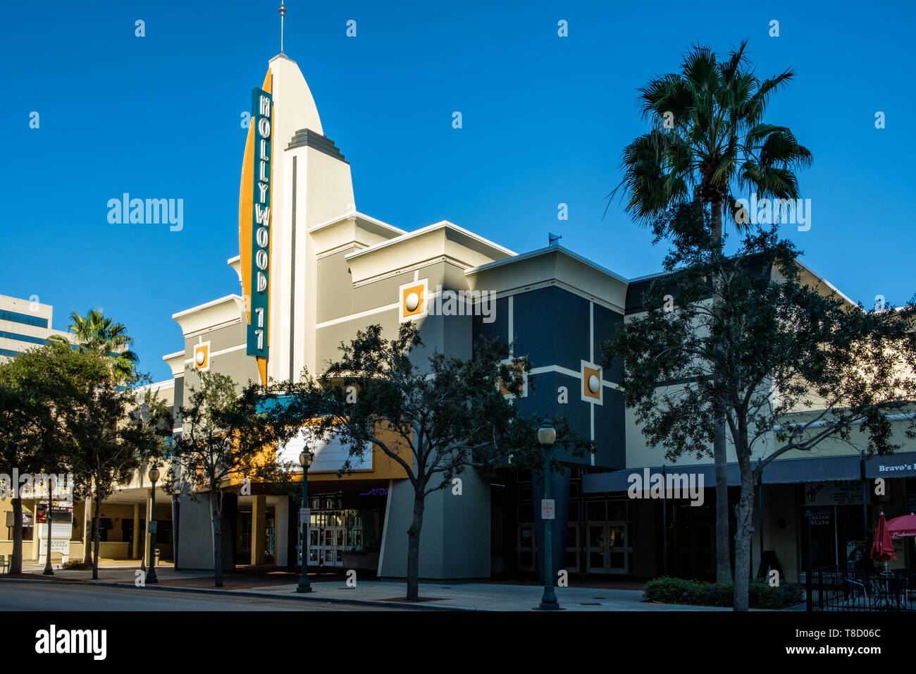 Regal Hollywood 11 Movie Theater, 1993 Main Street, Sarasota, Florida Foto Stock