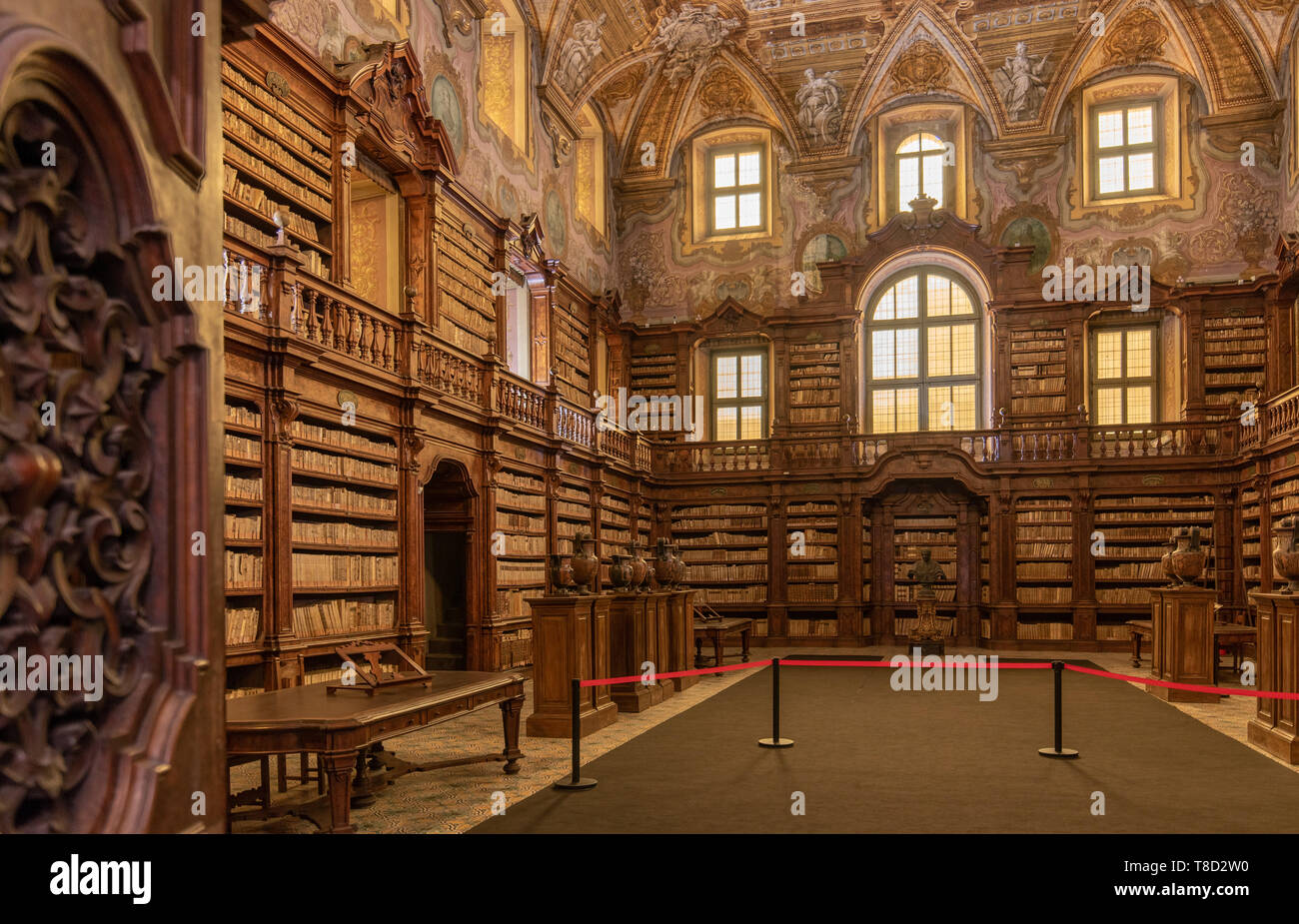 Museo complesso libreria e quadreria dei Girolamini, Napoli Foto Stock