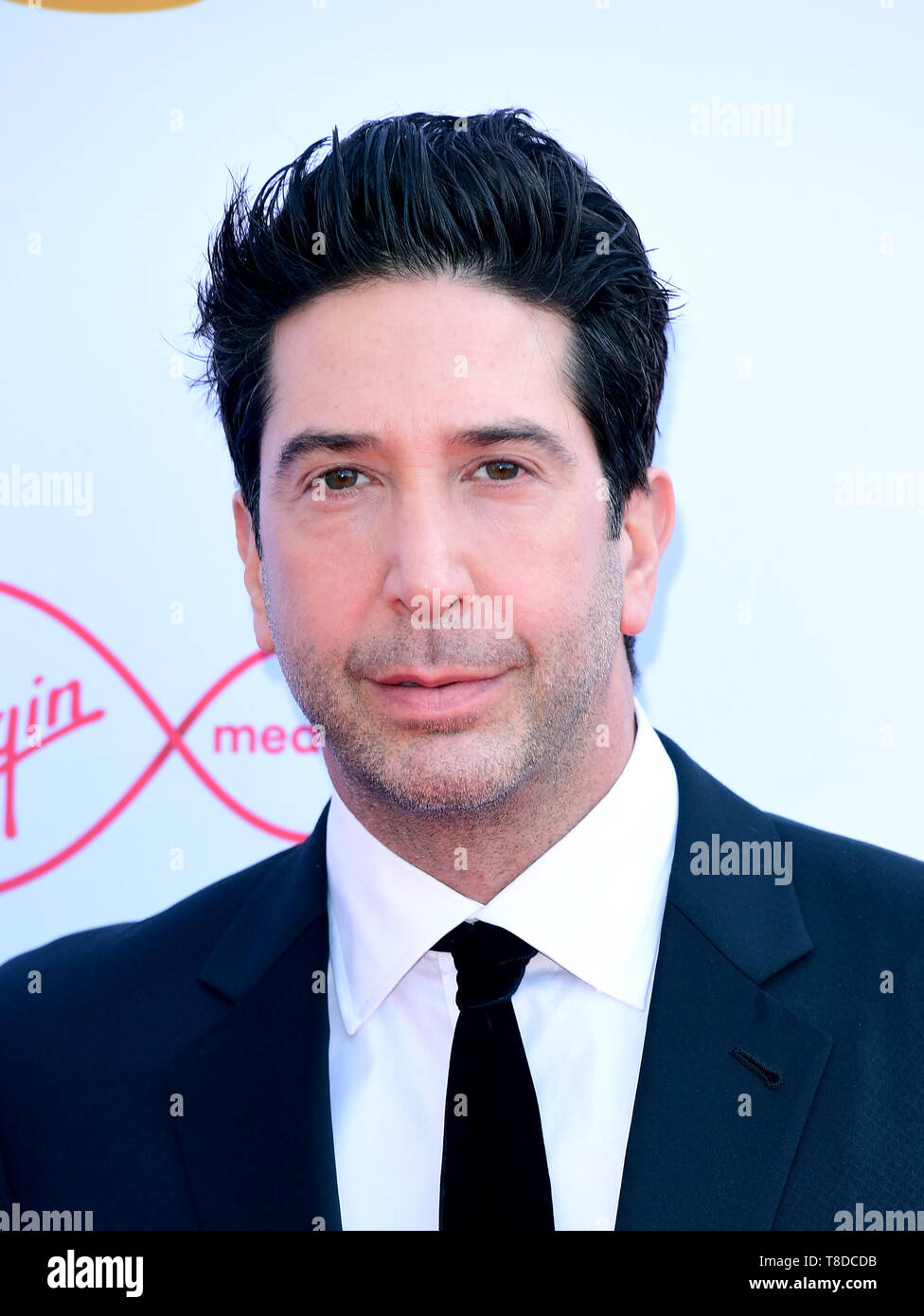 David Schwimmer frequentando il Virgin Media TV BAFTA awards, tenutasi presso la Royal Festival Hall di Londra. Foto Stock