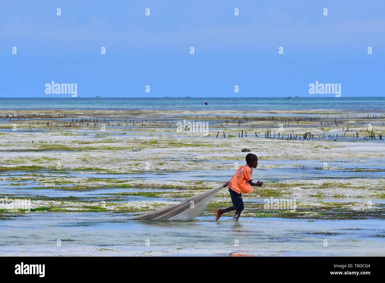 Tanzania, Zanzibar Jambiani Foto Stock