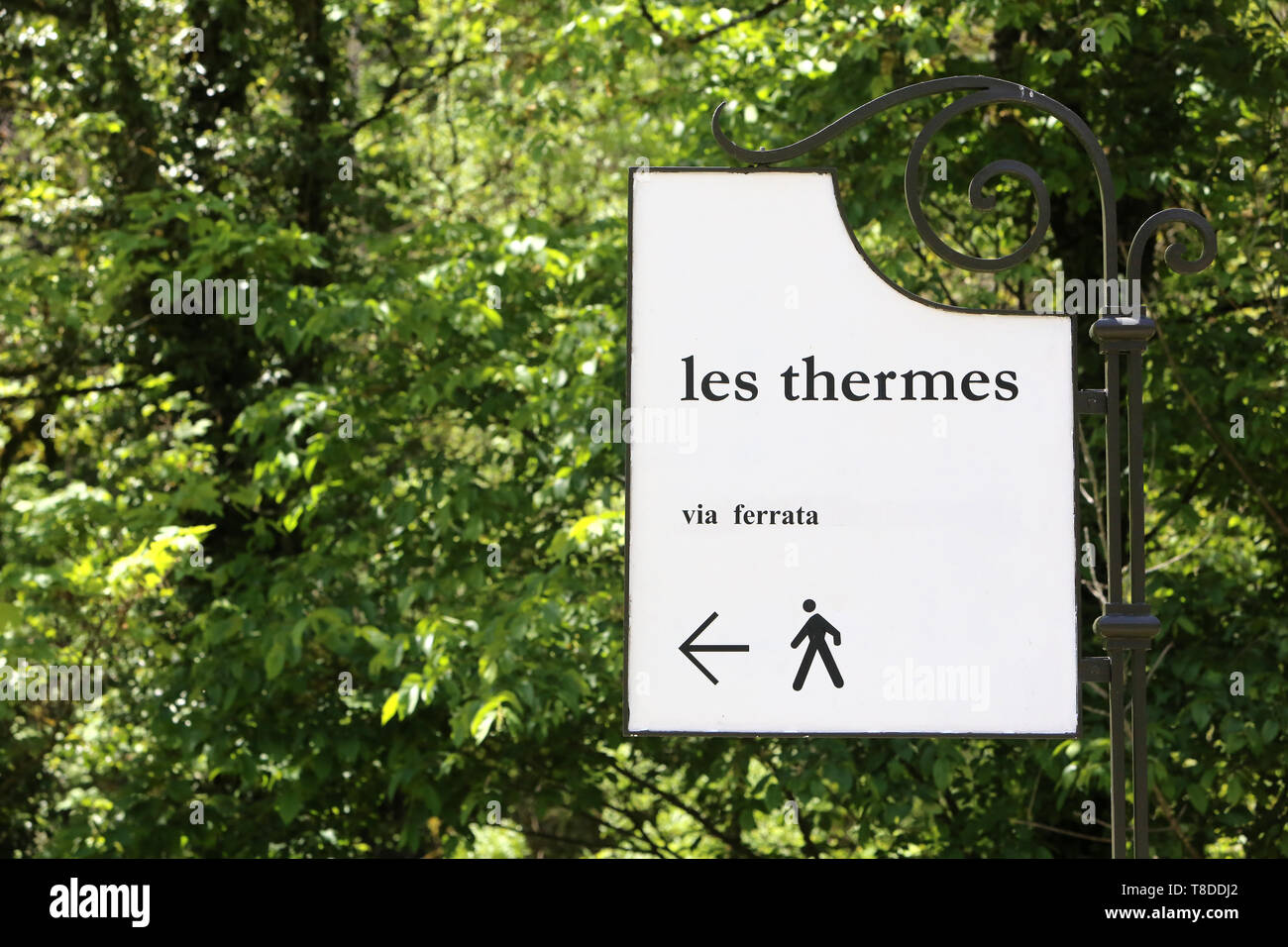 Les Thermes de Saint-Gervais. Saint-Gervais-les-Bains. Alta Savoia. Auvergne-Rhône-Alpi. Francia. Europa. Foto Stock