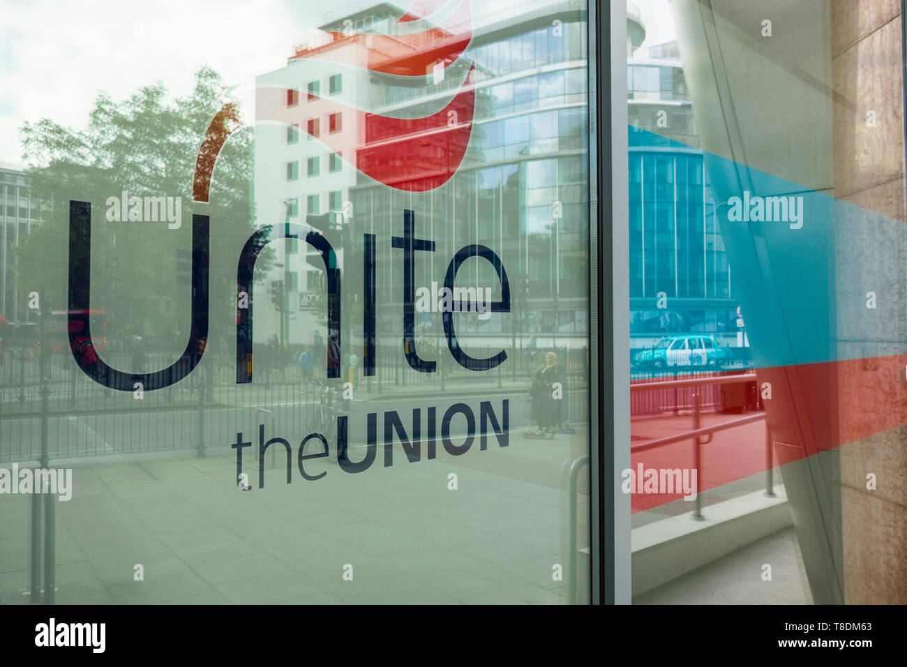 Len McCluskey's unite l'Unione Headquarters Building, Holborn, Londra, Regno Unito Foto Stock