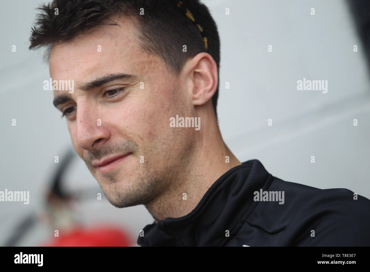 Silverstone, UK. Il 12 maggio 2019. Struan Moore driver per Jenson Team Rocket RJN durante il 2019 Blancpain GT Serie Endurance Cup presso il circuito di Silverstone, Silverstone, in Inghilterra il 12 maggio 2019. Foto di Jurek Biegus. Solo uso editoriale, è richiesta una licenza per uso commerciale. Nessun uso in scommesse, giochi o un singolo giocatore/club/league pubblicazioni. Credit: UK Sports Pics Ltd/Alamy Live News Foto Stock