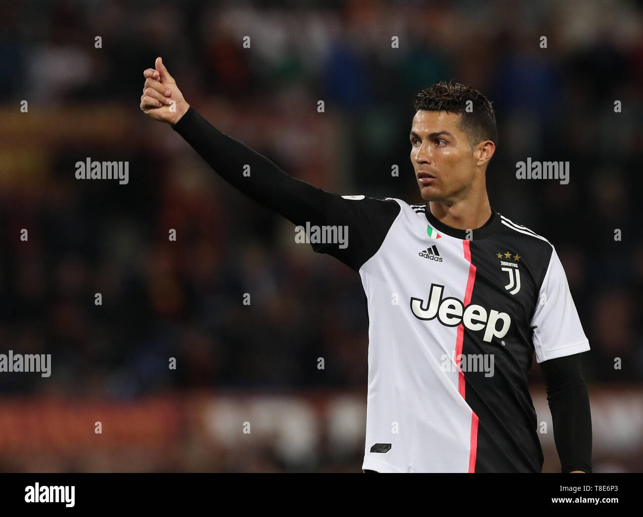 Stadio Olimpico di Roma, Italia. Il 12 maggio 2019. Serie A CALCIO, Roma contro la Juventus; Cristiano Ronaldo della Juventus Credito: Azione Sport Plus/Alamy Live News Foto Stock