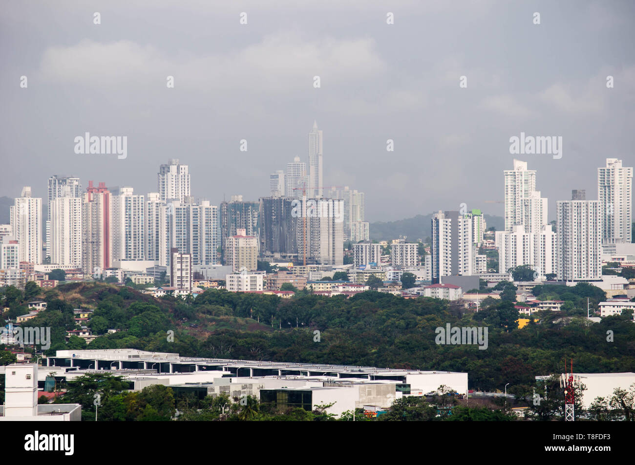 Panama City paesaggio Foto Stock