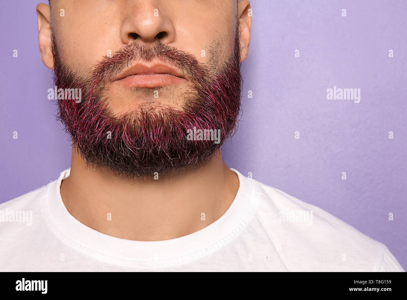 Barba tinta immagini e fotografie stock ad alta risoluzione - Alamy