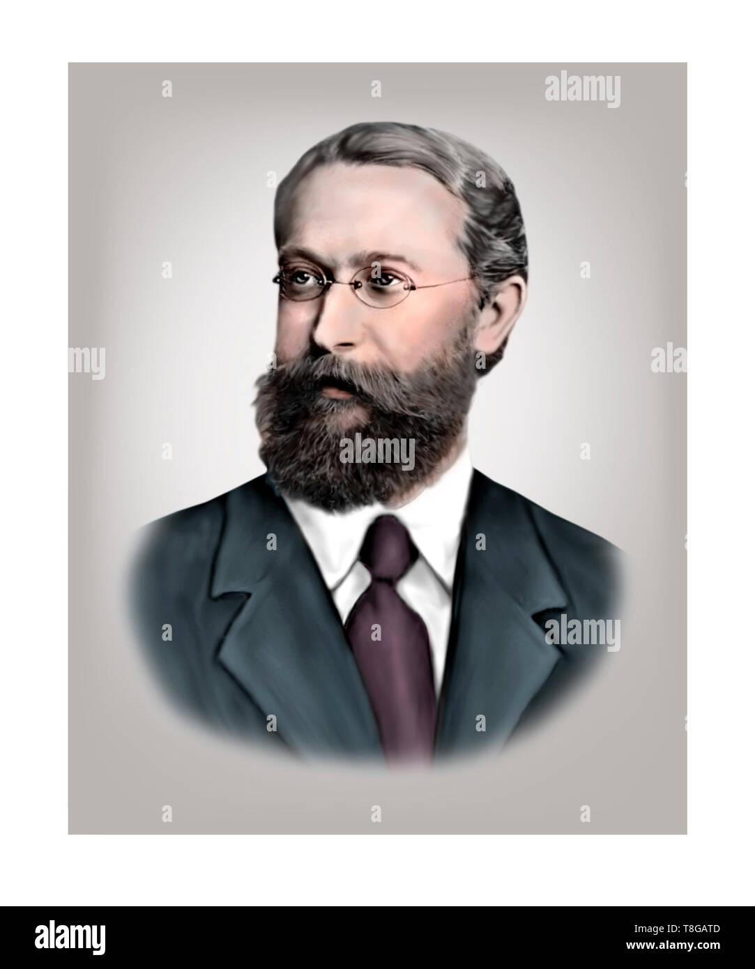 Karl Ferdinand Braun 1850 - 1918 inventore tedesco fisico Foto Stock