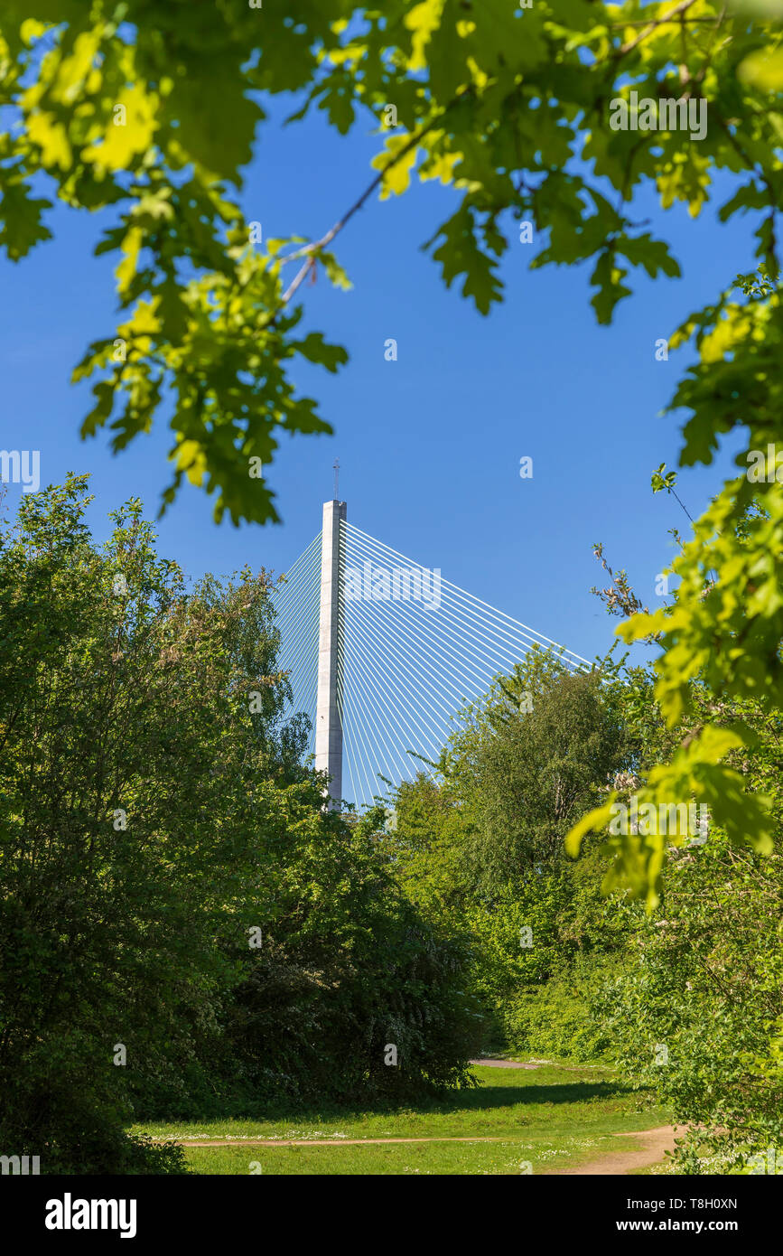 Halton ponte Gateway. Aperto ufficialmente sabato 14 ottobre 2017. Foto Stock