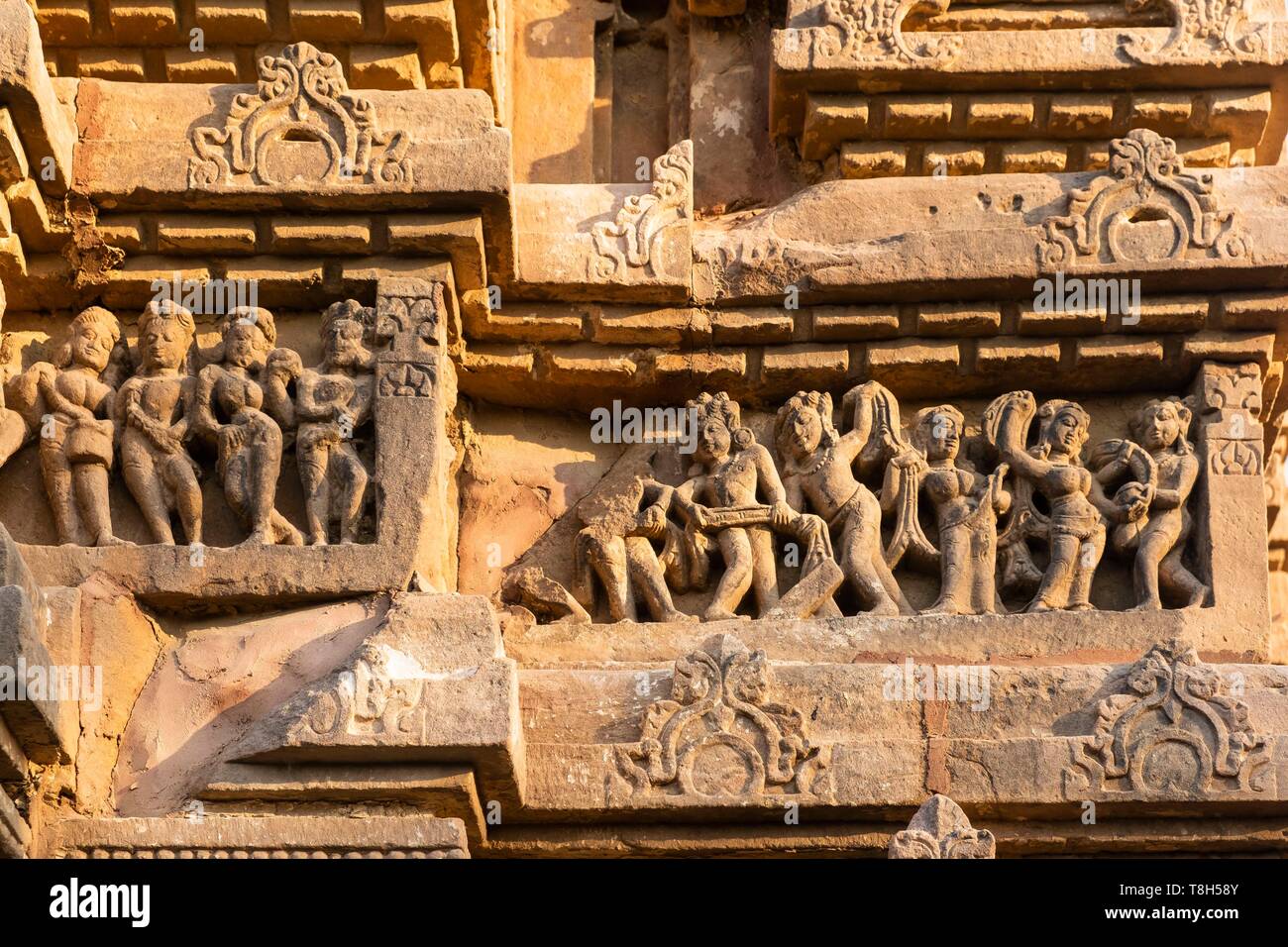 India Rajasthan, Osiyan (o Osian), il gateway per il deserto di Thar, Harihara templi dei secoli VIII e IX Foto Stock