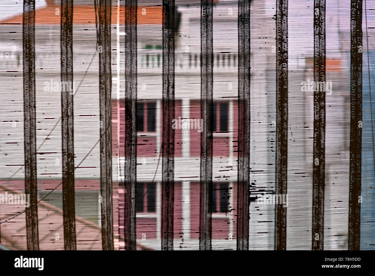 L'architettura di Penang riflette i 171 anni di presenza britannica sull'isola, coalescenza con locale, cinese, indiano, islamico e altro elemento Foto Stock