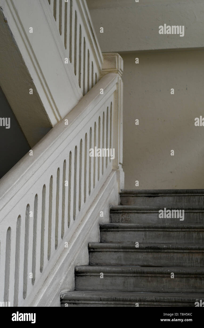 L'architettura di Penang riflette i 171 anni di presenza britannica sull'isola, coalescenza con locale, cinese, indiano, islamico e altro elemento Foto Stock