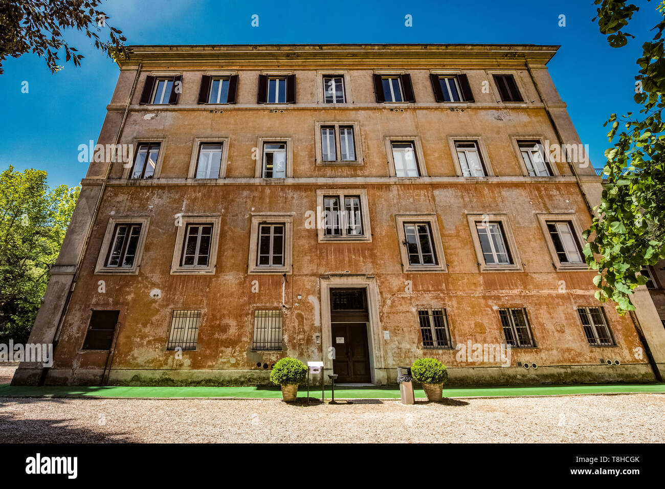 Lazio - un edificio del Casale di San Pio V complessa, a Roma, Italia Foto Stock
