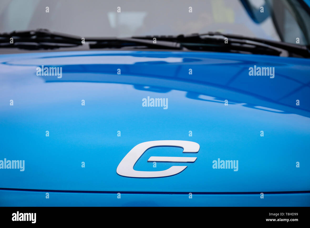 Aachen, Renania settentrionale-Vestfalia, Germania - e.GO Mobile offre il primo e.go la vita di auto elettriche da Aachen impianto di assemblaggio. Aachen, Nordrhein-Wes Foto Stock