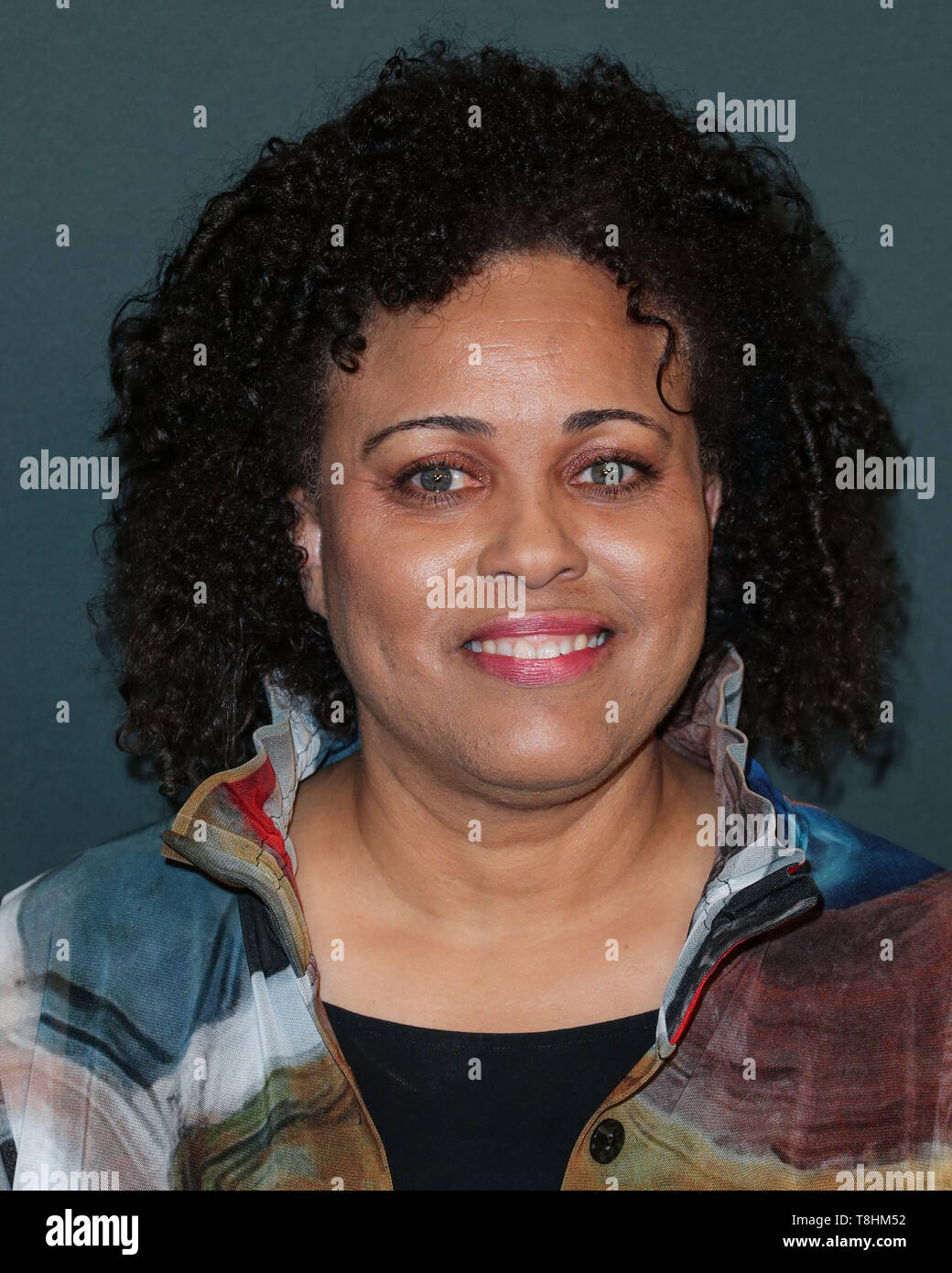 WEST HOLLYWOOD, Los Angeles, California, Stati Uniti d'America - 10 Maggio: Pam Veasey arriva a Los Angeles prima di spettro originali dell 'L.A.'s Finest" tenutosi al Sunset Tower Hotel il 10 maggio 2019 in West Hollywood, Los Angeles, California, Stati Uniti. (Foto di Xavier COLLIN/Image Press Agency) Foto Stock