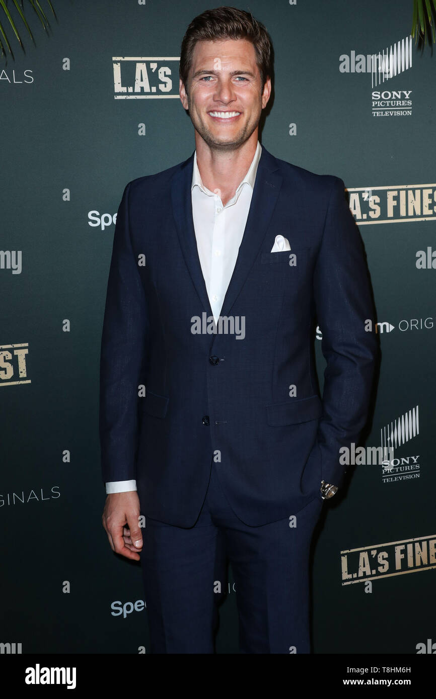 WEST HOLLYWOOD, Los Angeles, California, Stati Uniti d'America - 10 Maggio: Ryan McPartlin arriva a Los Angeles prima di spettro originali dell 'L.A.'s Finest" tenutosi al Sunset Tower Hotel il 10 maggio 2019 in West Hollywood, Los Angeles, California, Stati Uniti. (Foto di Xavier COLLIN/Image Press Agency) Foto Stock