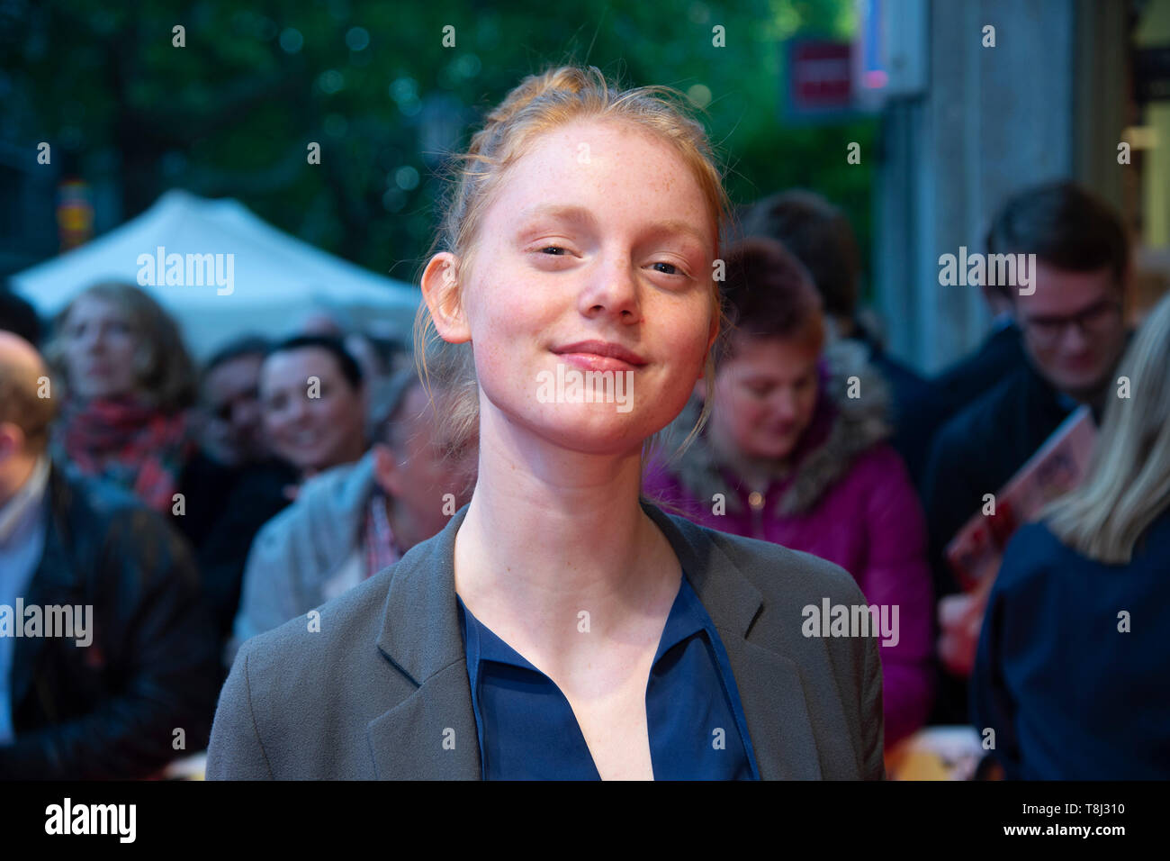 Mathilda Berger, attrice, Matilda, Ritratto, Ritratto, Ritratto, ritagliato immagine singola, unico movente, sul tappeto rosso, tappeto rosso mostra, premiere del film tutto il mio amore in Agon Lichtburg di Essen, 09.05.2019. | Utilizzo di tutto il mondo Foto Stock