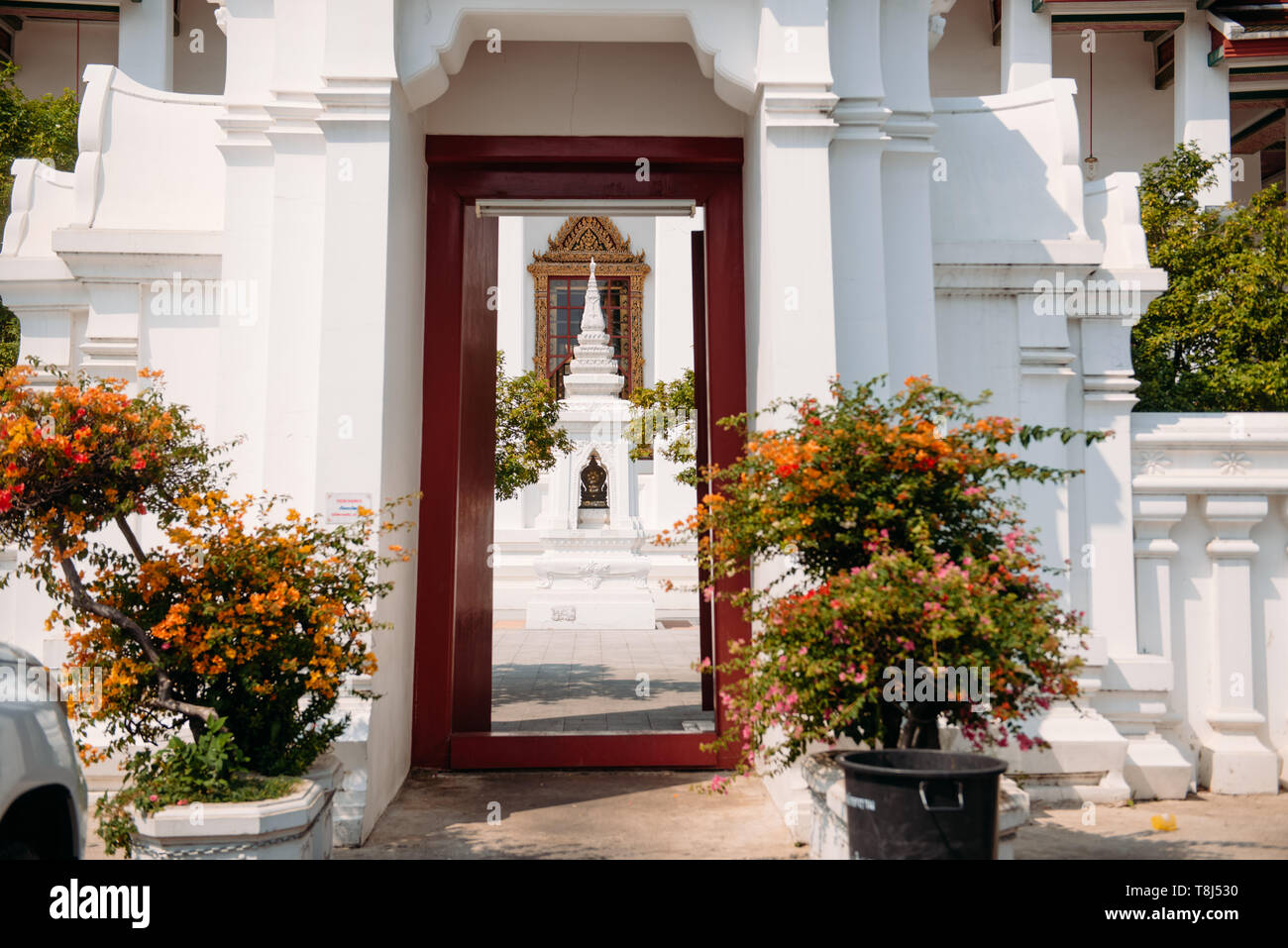 Wat Ratchanatdaram, Bangkok, Thailandia Foto Stock