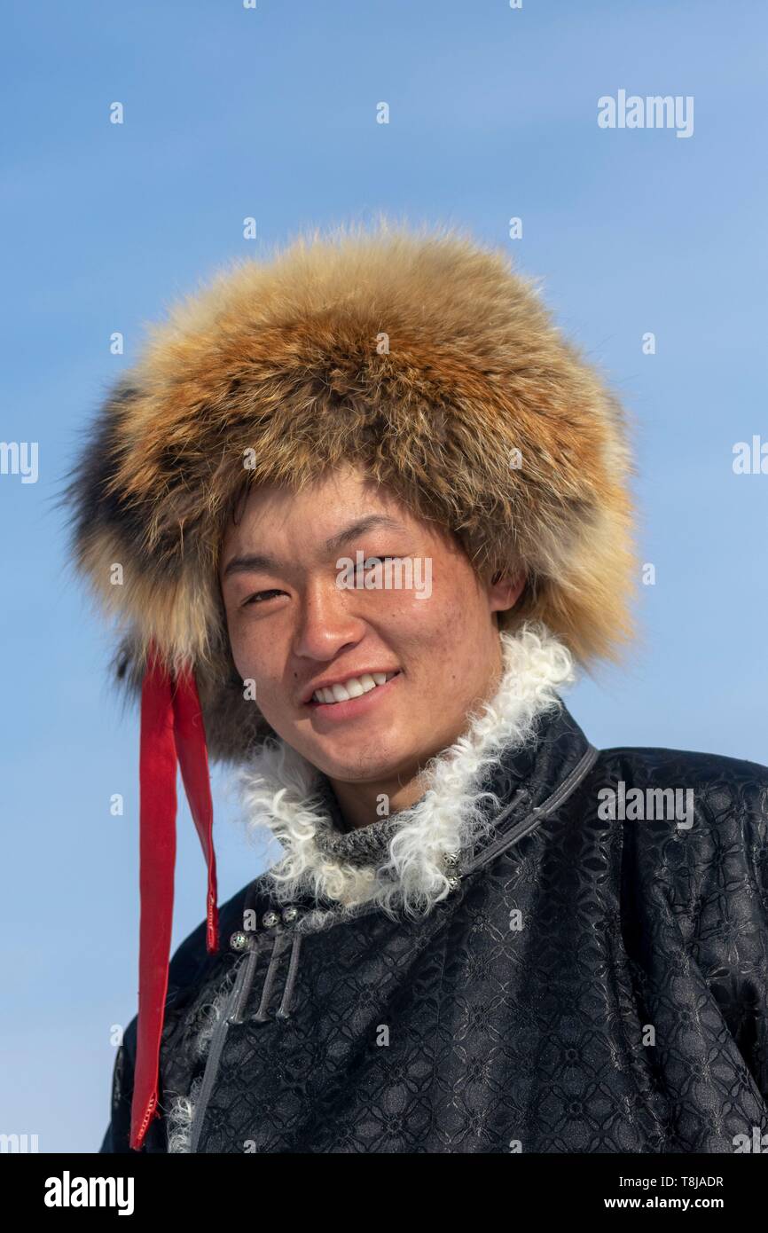 Mongolia Mongolia occidentale, montagne di Altai, mongola Foto Stock