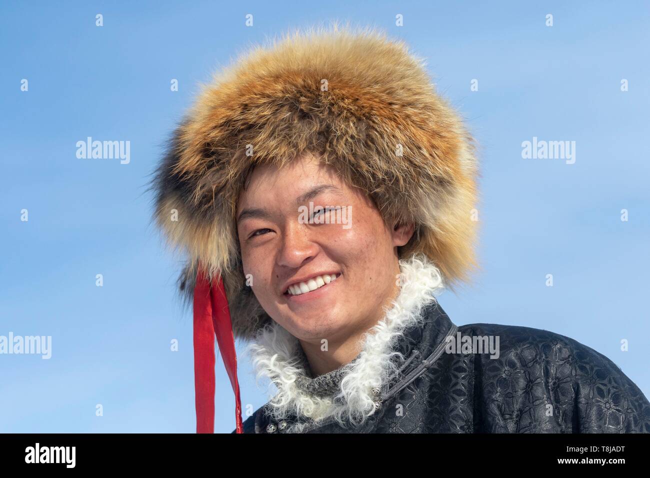 Mongolia Mongolia occidentale, montagne di Altai, mongola Foto Stock