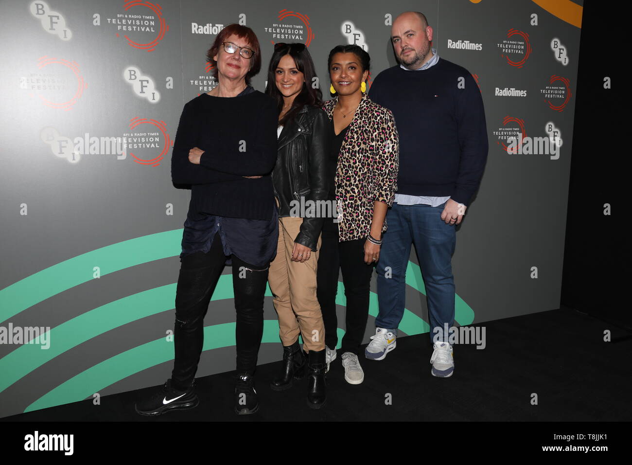 BFI e tempi di Radio Television Festival - Ackley Bridge dotato di: Penny Woolcock, Amy Leigh Hickman, Sunetra Sarker, Alex Agnello dove: Londra, Regno Unito quando: 12 Apr 2019 Credit: Lia Toby/WENN.com Foto Stock