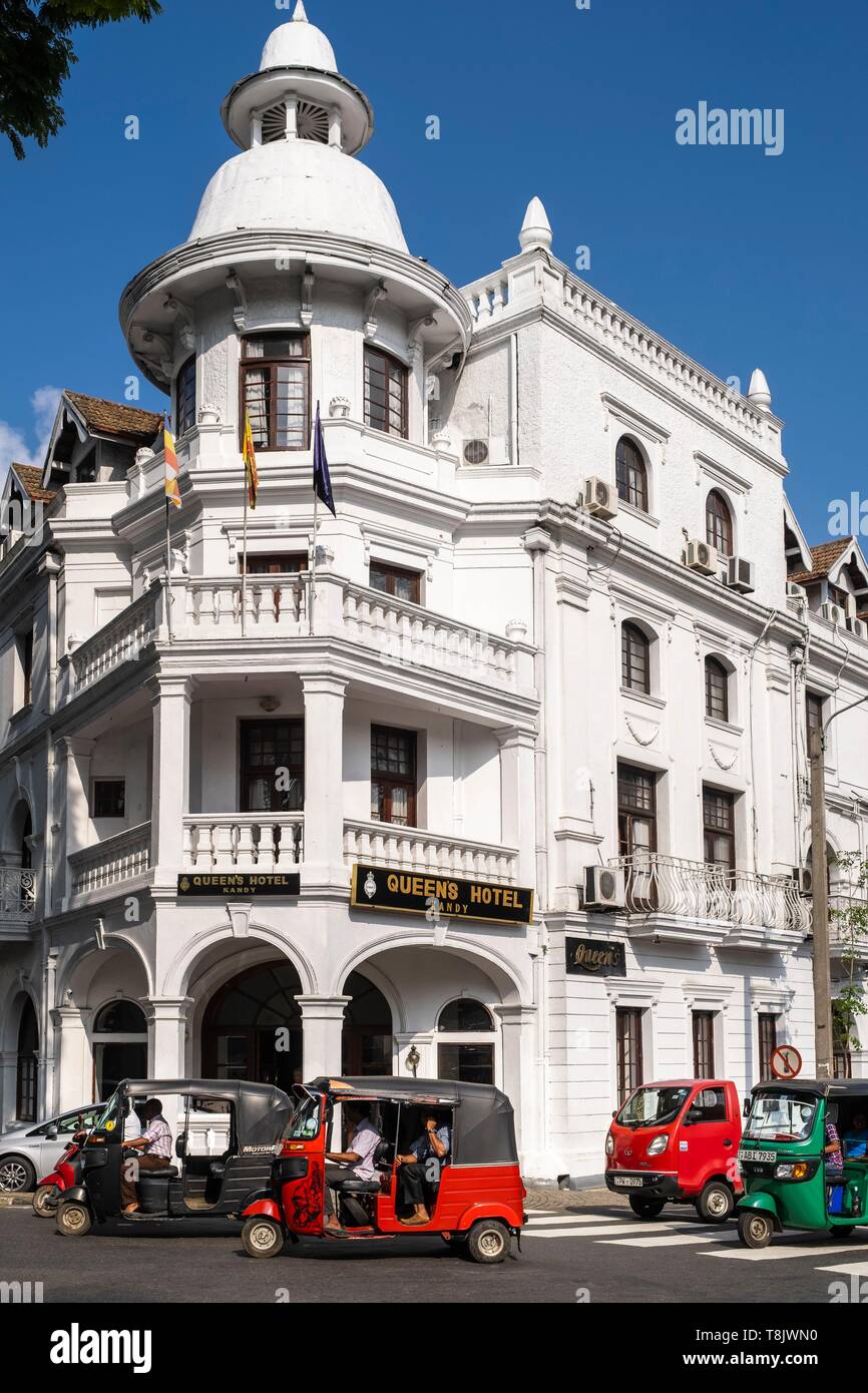 Sri Lanka, provincia centrale, Kandy, un sito del Patrimonio Mondiale, il Regina Hotel è un stile coloniale Britannico hotel tre stelle e uno dei più vecchi hotel in Sri Lanka Foto Stock