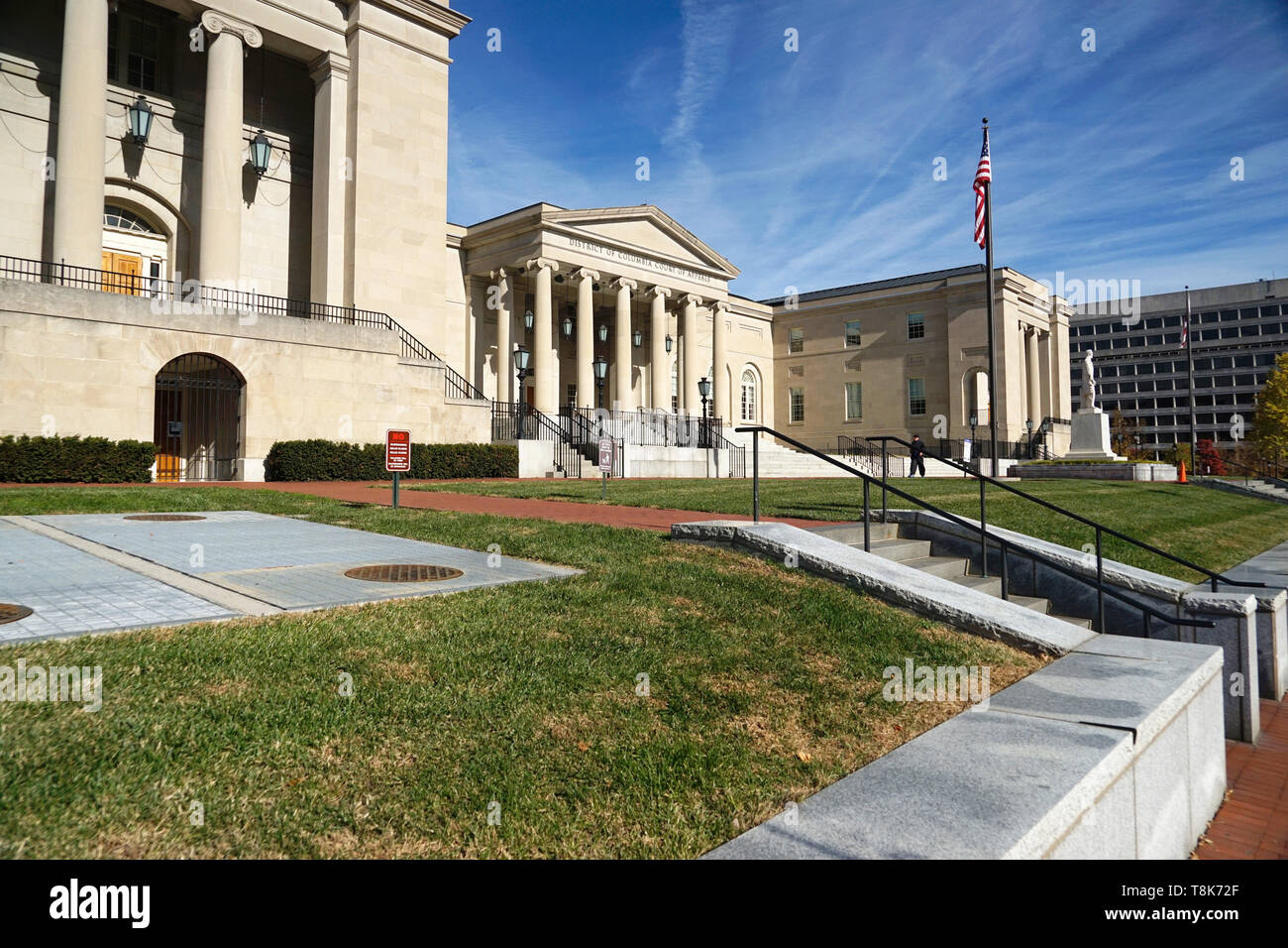 Distretto di Columbia corte di appello di magistratura Square. Washington D.C.USA Foto Stock