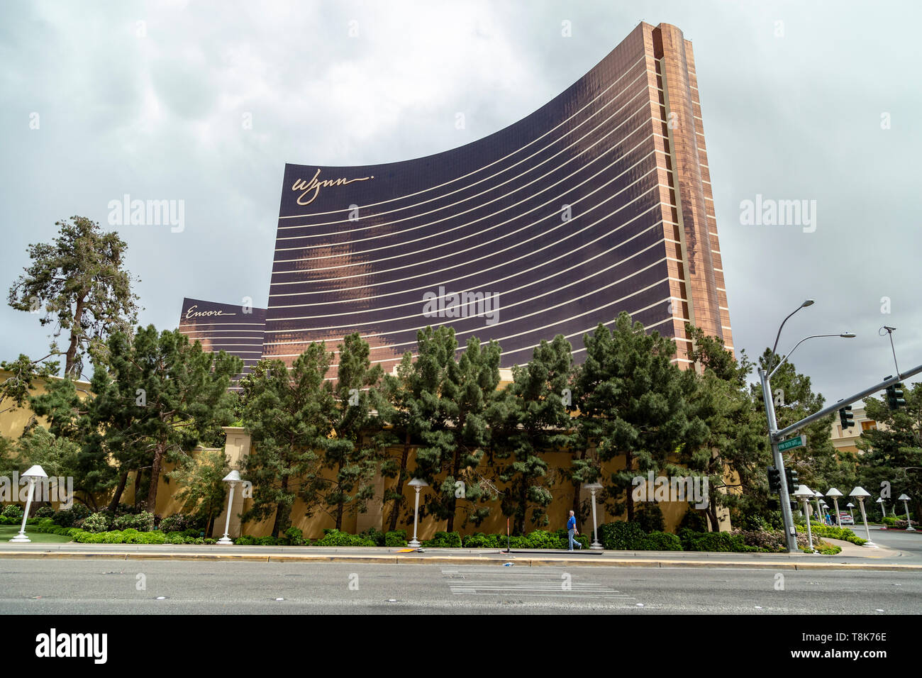 Il Wynn Hotel and Casino, Las Vegas Boulevard South (striscia), Las Vegas, Nevada, STATI UNITI D'AMERICA Foto Stock