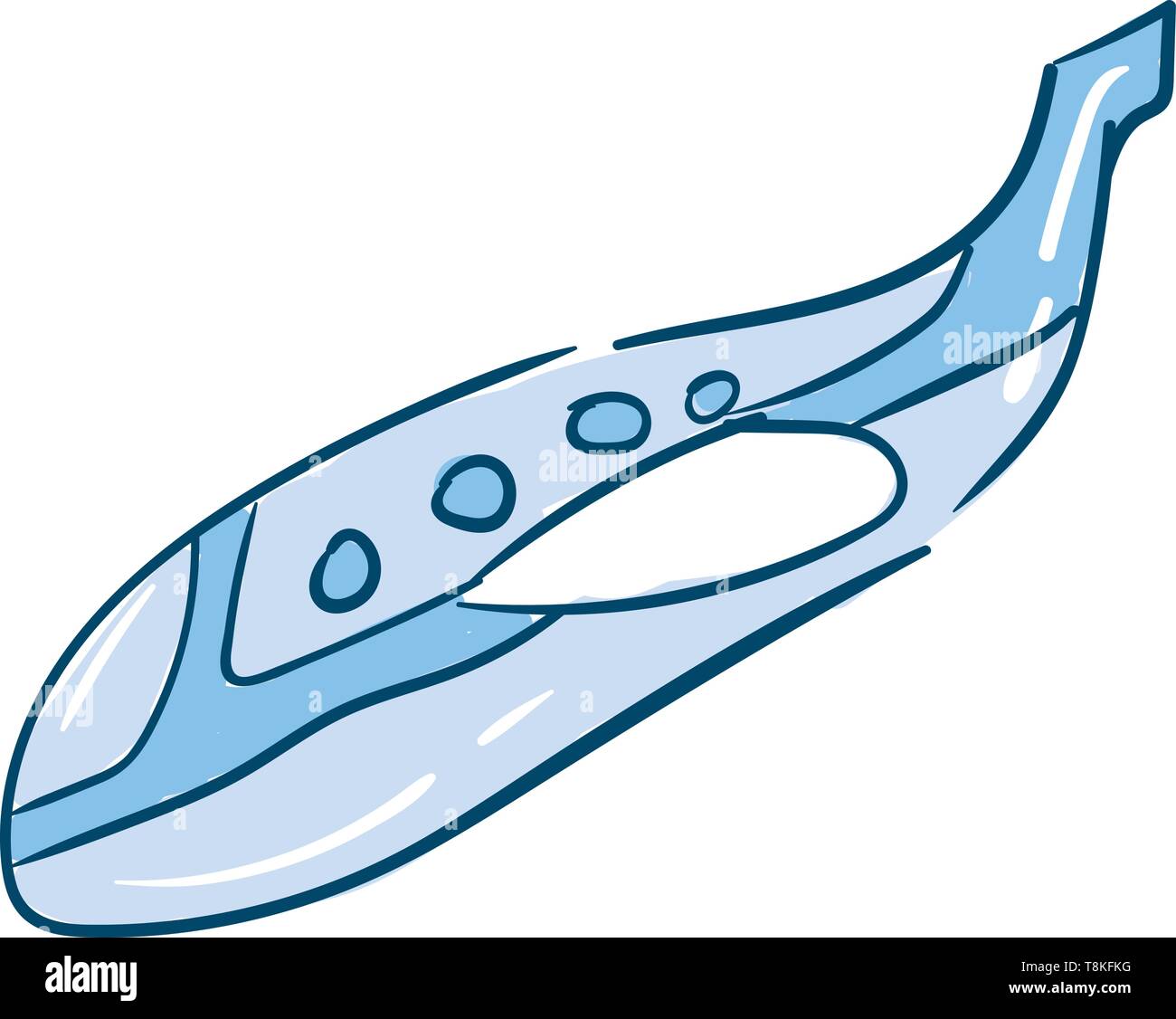 Passeggeri aerei utilizzati dalle compagnie aeree per il trasporto di passeggeri e di merci tra due luoghi., il vettore, il colore di disegno o illustrazione. Illustrazione Vettoriale