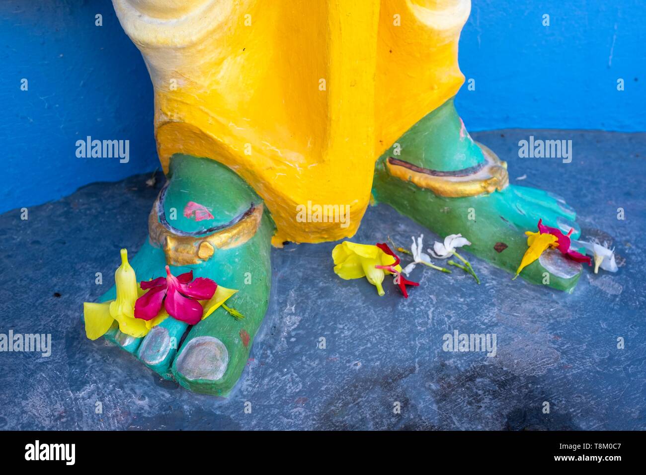 Sri Lanka, nella provincia settentrionale di Jaffna, Vallipuram tempio dedicato a Vishnu, uno dei più antichi templi a Jaffna Foto Stock