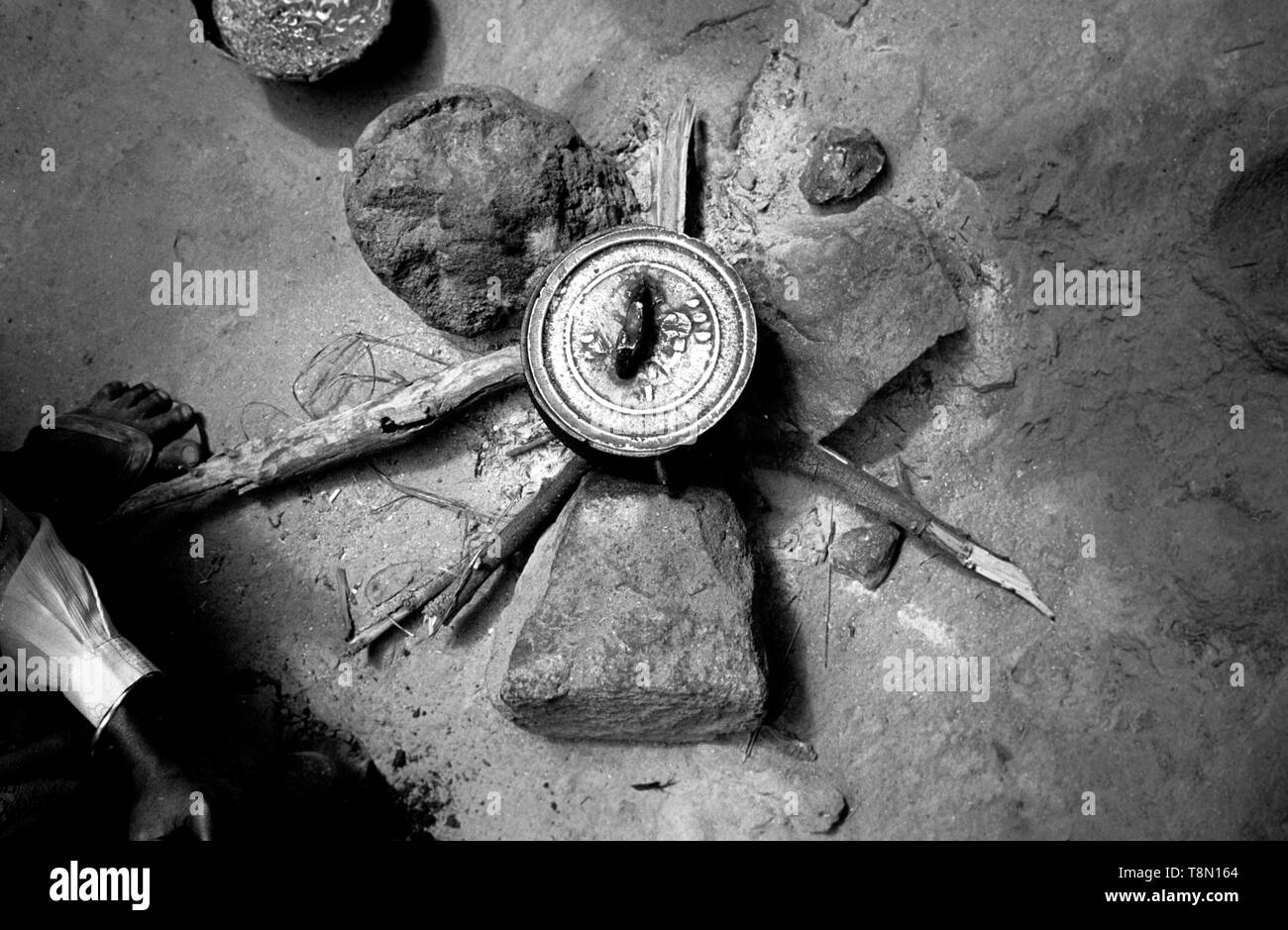 Torrefazione di caffè Foto Stock