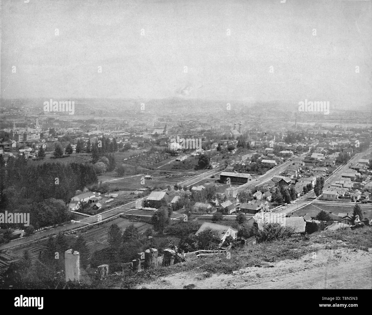"Portland, Oregon', C1897. Creatore: sconosciuto. Foto Stock