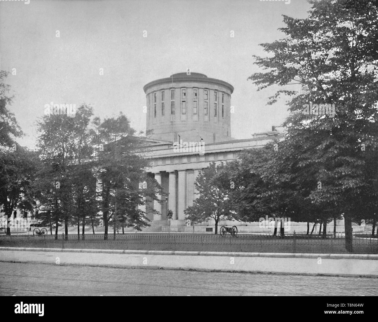 'State Capitol, Columbus Ohio', C1897. Creatore: sconosciuto. Foto Stock
